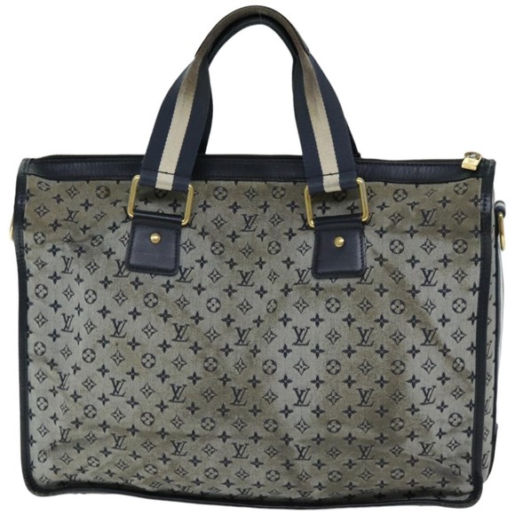 LOUIS VUITTON Monogram Mini Sac Marie Kate 48 Bag Blue M42341 LV Auth 76650 - Picture 2 of 16